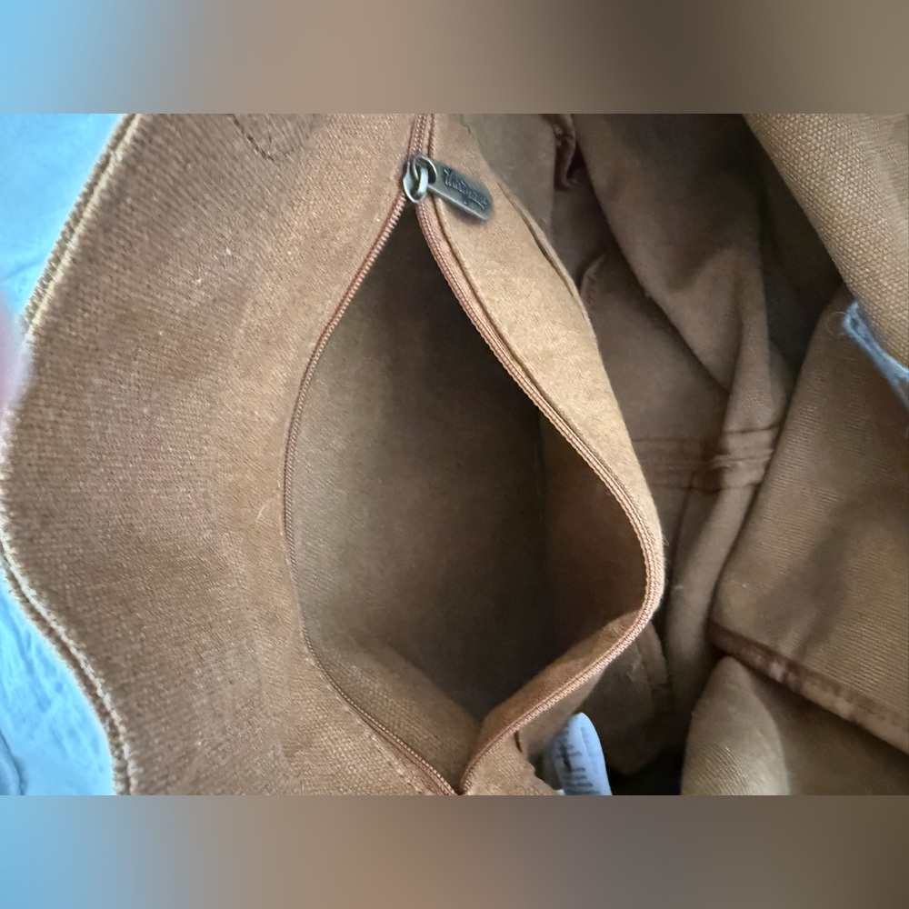 Thirty-One Market Canvas Crossbody Tote - Picture 3 of 4